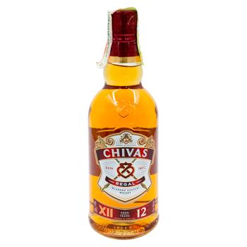 Виски Chivas Regal 12yo 0,5л - купить, цены на BONUS - фото 1
