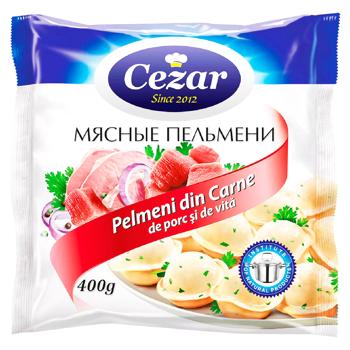 Pelmeni Cezar Porc/vita 400g - cumpărați, prețuri pentru BONUS - foto 1
