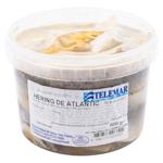 Hering fileu cu olive 600g Telemar