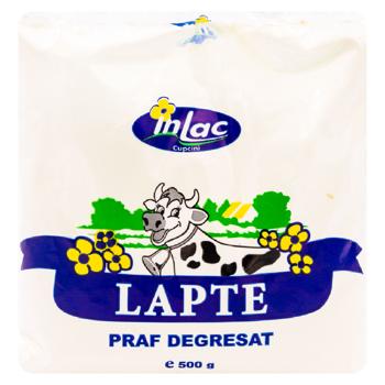 Lapte praf Inlac degrasat 500g - cumpărați, prețuri pentru BONUS - foto 1