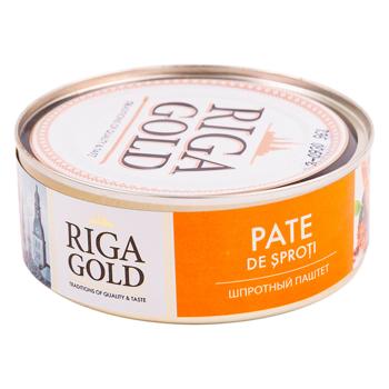 Паштет шпротный Riga Gold 240г - купить, цены на BONUS - фото 1