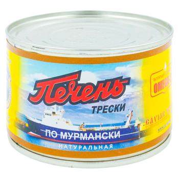 Печень трески Митрич по-мурмански 240г - купить, цены на BONUS - фото 1