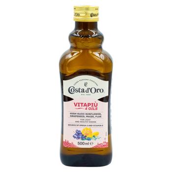 Uleiuri Costa Doro Mix 4 vegetal 500ml - cumpărați, prețuri pentru BONUS - foto 1