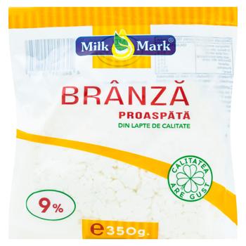 Branza de vaca Milkmark 9% 350g - cumpărați, prețuri pentru BONUS - foto 1