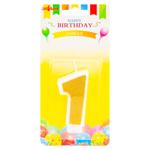 Luminare torta cifra 1 aur