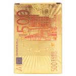 Carti de joc Euro pentru cadou 50buc