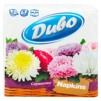 Servetele Divo 2str. 24?25 50buc alba - купить, цены на BONUS - фото 1