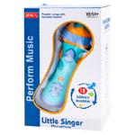 Microfon muzical pentru copii cu efecte luminoase 12 melodii