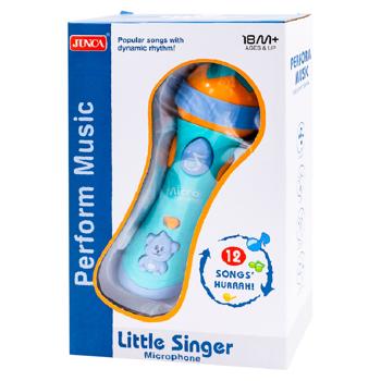 Microfon muzical pentru copii cu efecte luminoase 12 melodii - cumpărați, prețuri pentru BONUS - foto 1