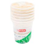 Pahar Bonus biodegradabile 200ml 6buc
