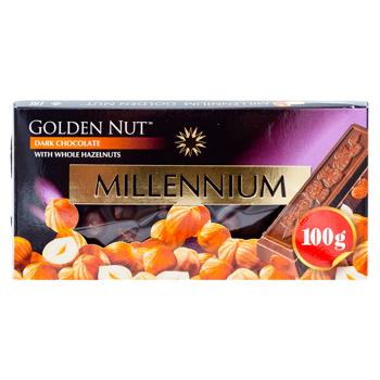 Ciocolata neagra Millennium Alune 100g - cumpărați, prețuri pentru BONUS - foto 1