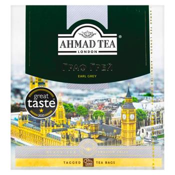 Ceai negru Ahmad Tea Earl Grey in plicuri 2g*100buc - cumpărați, prețuri pentru BONUS - foto 1