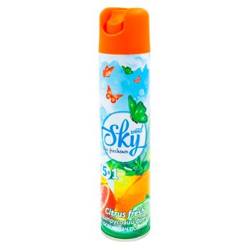 Odorizant spray Sky wind Citrus fresh 300ml - cumpărați, prețuri pentru BONUS - foto 1