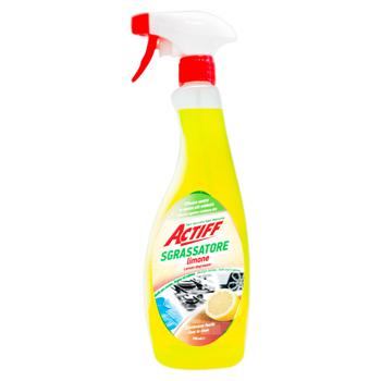 Detergent-spray Sgrasatore 750ml Actiff Lemon - cumpărați, prețuri pentru BONUS - foto 1