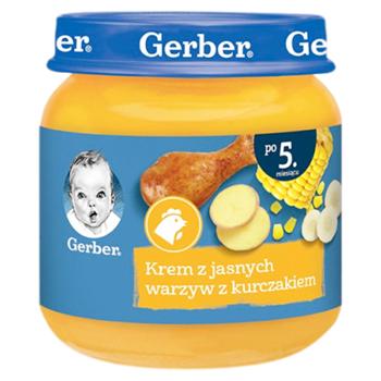 Piure Gerber Legume/carne de pui 125g - cumpărați, prețuri pentru BONUS - foto 1