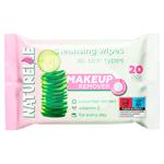Serv.umede p/demach. Naturelle 20buc apa micel&extr.castravete