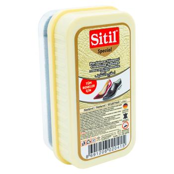 Губка для обуви Sitil Classic натуральный цвет - купить, цены на BONUS - фото 3