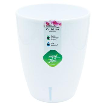 Ghiveci Twin Orchidea аlb 3.3l - cumpărați, prețuri pentru BONUS - foto 1