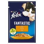 Hrană umedă Felix cu pui pentru pisici 85g