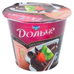 Desert de branza Lactel Dolce capsuni/kiwi/ciocolata 200g