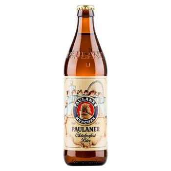 Пиво Paulaner Oktoberfest blonda 0,5л - купить, цены на BONUS - фото 1