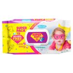Serv. umede SuperBaby 72buc Sensitive musetel/aloe