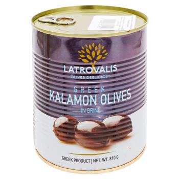 Masline Lantavos Kalamata cu sambure 810g - cumpărați, prețuri pentru BONUS - foto 1