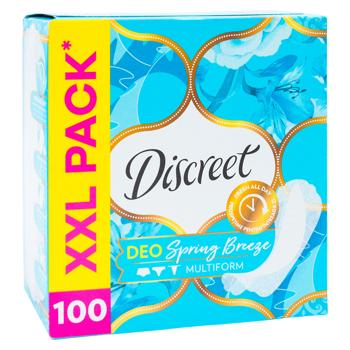 Прокладки ежедневные Discreet Deo Spring Breeze 100шт - купить, цены на BONUS - фото 2