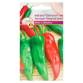 Seminte Diolsem Ardei dulce Corno di toro rosu 0.2g - cumpărați, prețuri pentru BONUS - foto 1