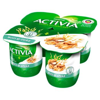 Iaurt Activia Nuci ovaz 3% 125g - cumpărați, prețuri pentru BONUS - foto 1