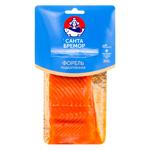 Păstrav usor Santa Bremor afumat file bucati 300g