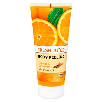 Exfoliere p-ru corp FJ 200ml Orange&Cinnamon - купить, цены на BONUS - фото 1