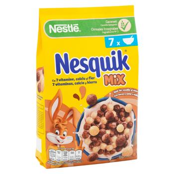 Cereale pentru micul dejun Nestle® Nesquik® Mix gust de vanilie si cacao 225g - cumpărați, prețuri pentru BONUS - foto 2