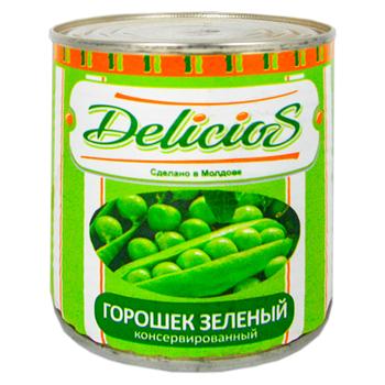 Mazare conservata Delicios 420g - cumpărați, prețuri pentru BONUS - foto 1
