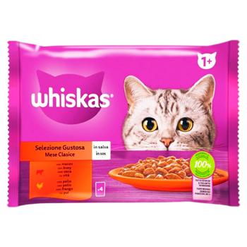 Hrană umedă Whiskas cu vita/pui pentru pisici 85g*4buc - cumpărați, prețuri pentru BONUS - foto 1