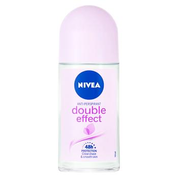 Deodorant roll-on Nivea Double Effect 50ml - cumpărați, prețuri pentru BONUS - foto 1