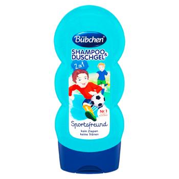 Sampon-gel Iuninii sportsmen Bubchen 230ml - cumpărați, prețuri pentru BONUS - foto 1