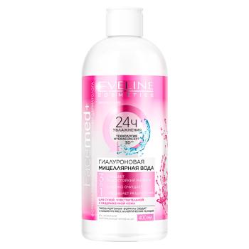 Apa micelara p-ru fata EV Fasemed+ 400ml 3 in1 Hyaluron - cumpărați, prețuri pentru BONUS - foto 1