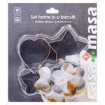 Set forme biscuiti MIX 4buc