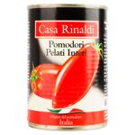 Rosii Casa Rinaldi in suc propriu decojite 400g
