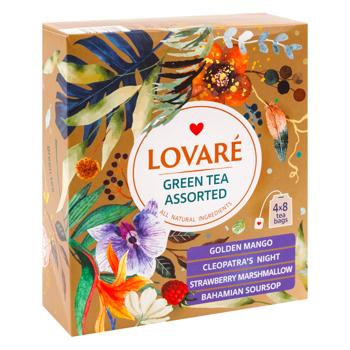 Ceai verde Lovare Green Tea Assorted in plicuri 32buc - cumpărați, prețuri pentru BONUS - foto 3