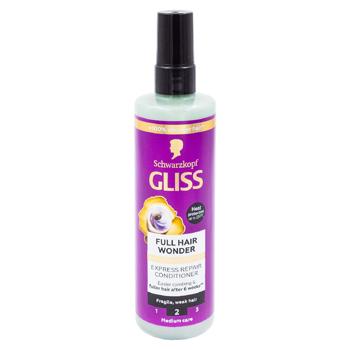 Expres-Cond. Gliss Full Hair Wonder 200ml - купить, цены на BONUS - фото 1