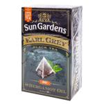 Ceai negru Sun Gardens Earl Grey in plicuri 2.5g*20buc