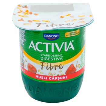 Iaurt Activia Musli capsuna 125g - cumpărați, prețuri pentru BONUS - foto 1