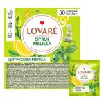 Ceai verde Lovare Citrus Melissa in plicuri 50buc