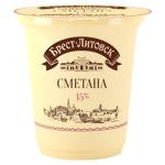 Smantana Brest-Litovsk 15% 300g