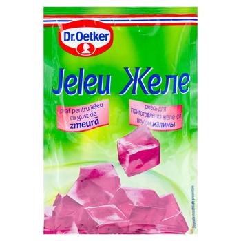 Желе Dr. Oetker малина 90г - купить, цены на BONUS - фото 1