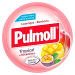 Конфеты Pulmoll Тропические фрукты + витамины без сахара 45г