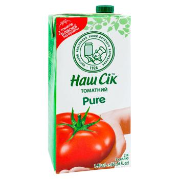 Сок Наш Сік Томатный 1,93л - купить, цены на BONUS - фото 3
