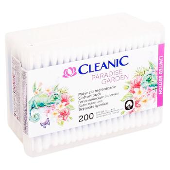 Betisoare igienice stick hartie Cleanic 200+100 buc cutie patrata - cumpărați, prețuri pentru BONUS - foto 1